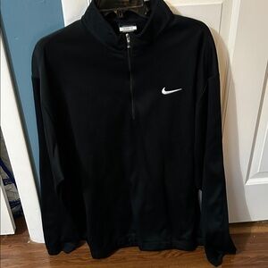 Nike Black Sweatshirt with White Logo